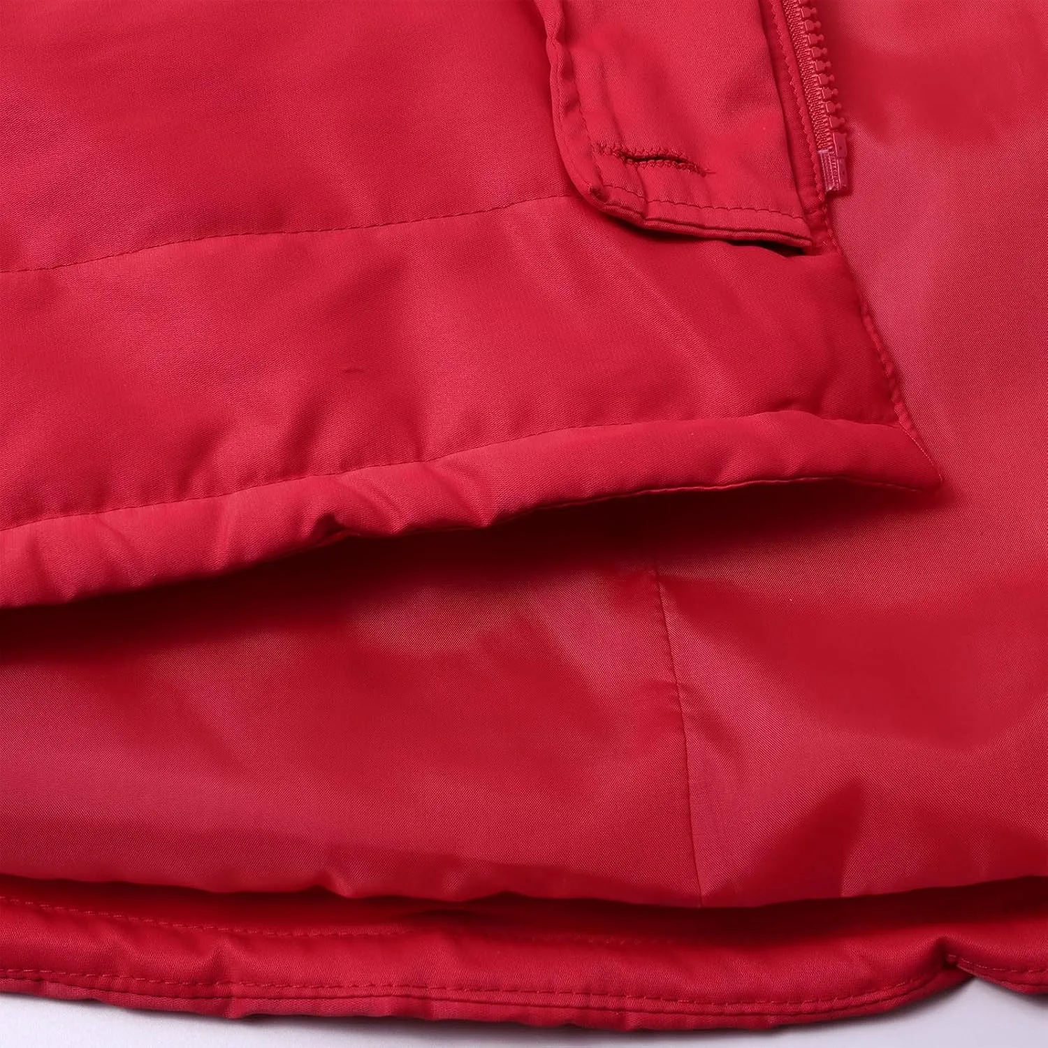 Women's Thickened Down Jacket Outwear Lined Trench Winter Hooded Long Sleeve Zipper Thick with Hood Quilted Winter