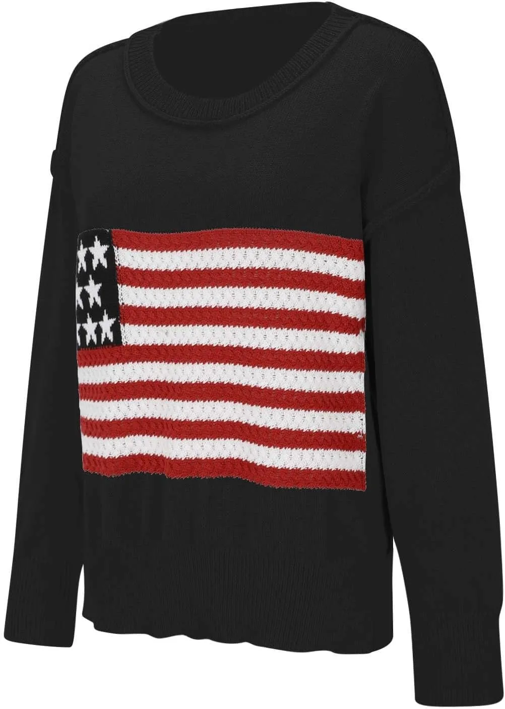 Womens V Neck Long Sleeve Shirts Shoulder Women's Loose Fashion Comfortable Color Loose Casual Fall Fashion Sweaters