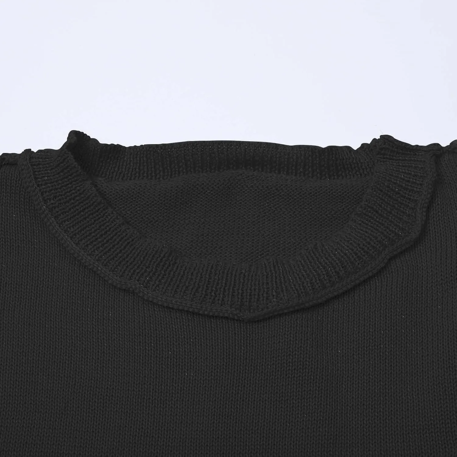 Womens V Neck Long Sleeve Shirts Shoulder Women's Loose Fashion Comfortable Color Loose Casual Fall Fashion Sweaters