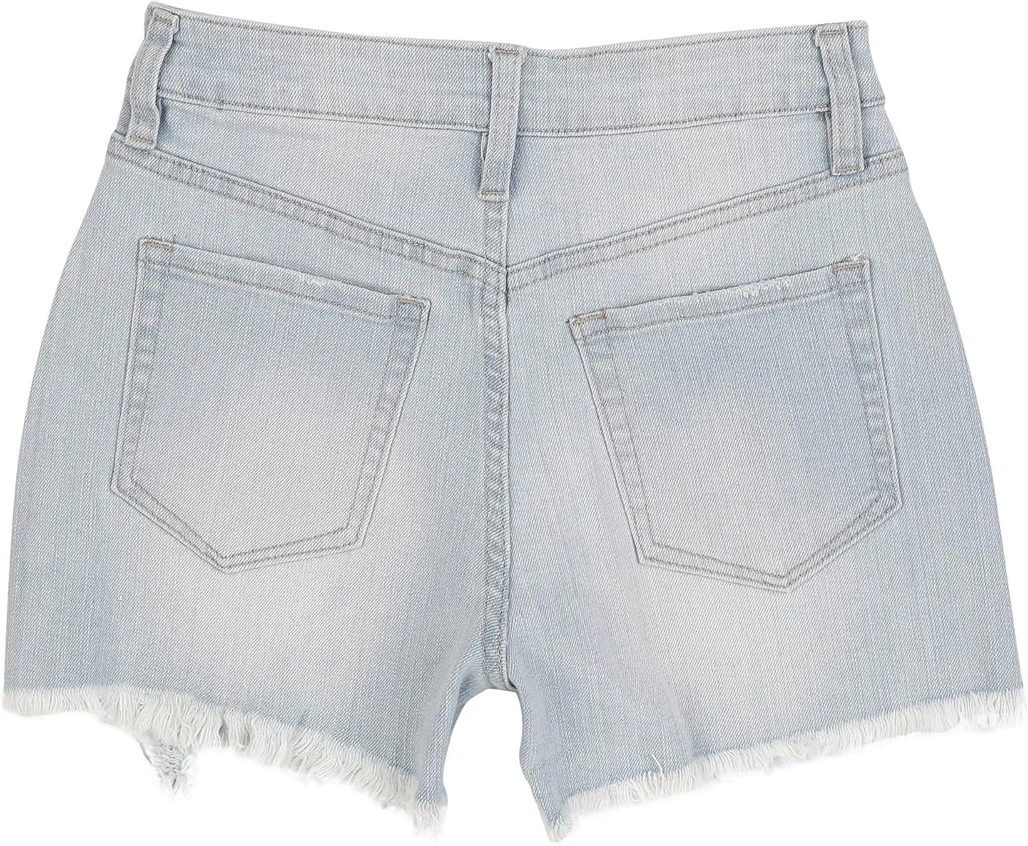 YMI Women's Dream Exposed Button High Rise Shorts
