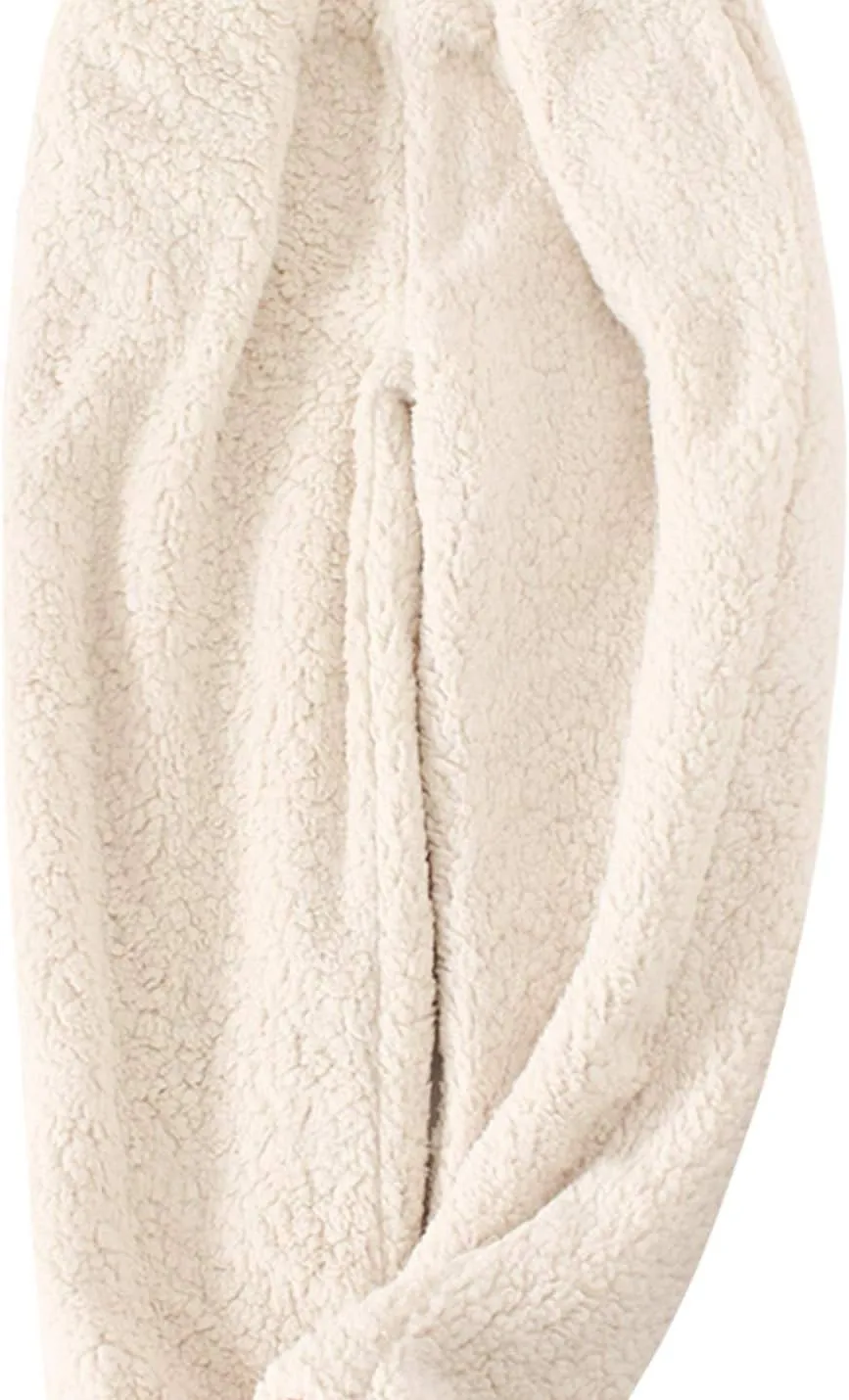 ZGZZ7 Women's Winter Warm Sherpa Lined Sweatpants Athletic Think Track Joggers Pants